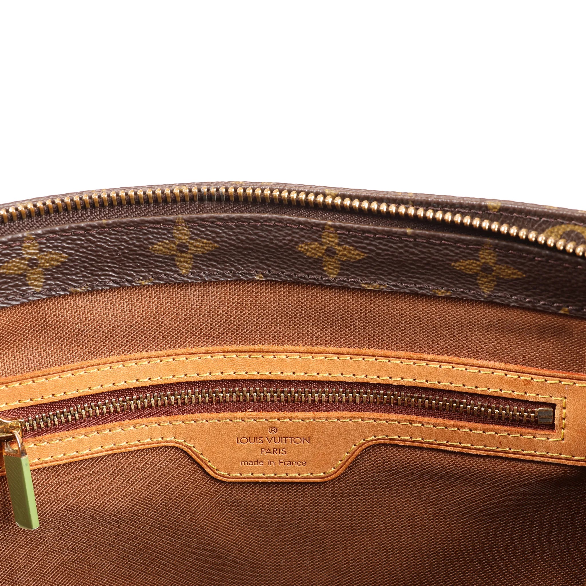 Louis Vuitton Monogram Cabas Piano Shoulder Bag in Brown M51148