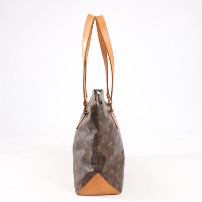 Louis Vuitton Monogram Cabas Piano Shoulder Bag in Brown M51148