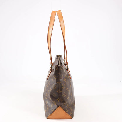 Louis Vuitton Monogram Cabas Piano Shoulder Bag in Brown M51148