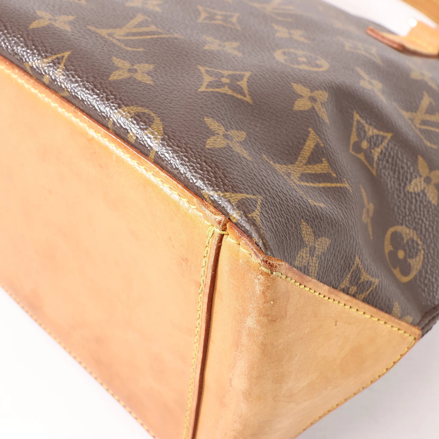 Louis Vuitton Monogram Cabas Piano Shoulder Bag in Brown M51148