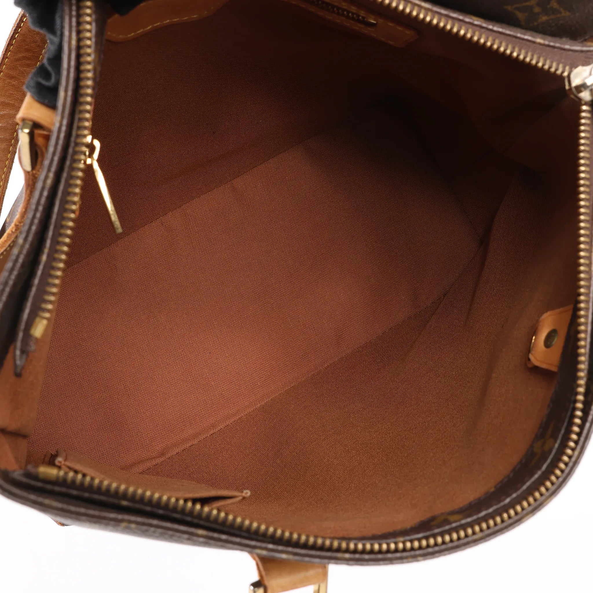 Louis Vuitton Monogram Cabas Piano Shoulder Bag in Brown M51148