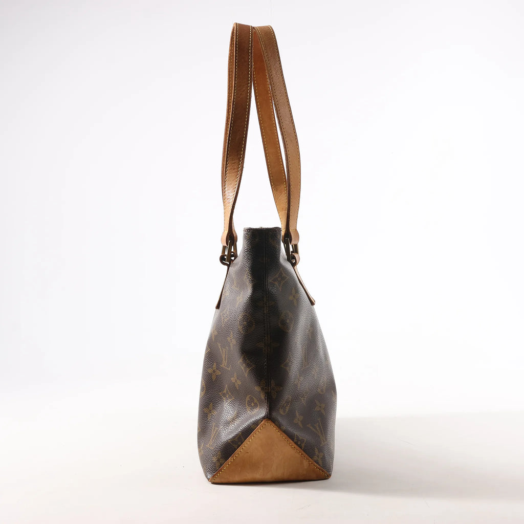 Louis Vuitton Monogram Cabas Piano Shoulder Bag in Brown M51148