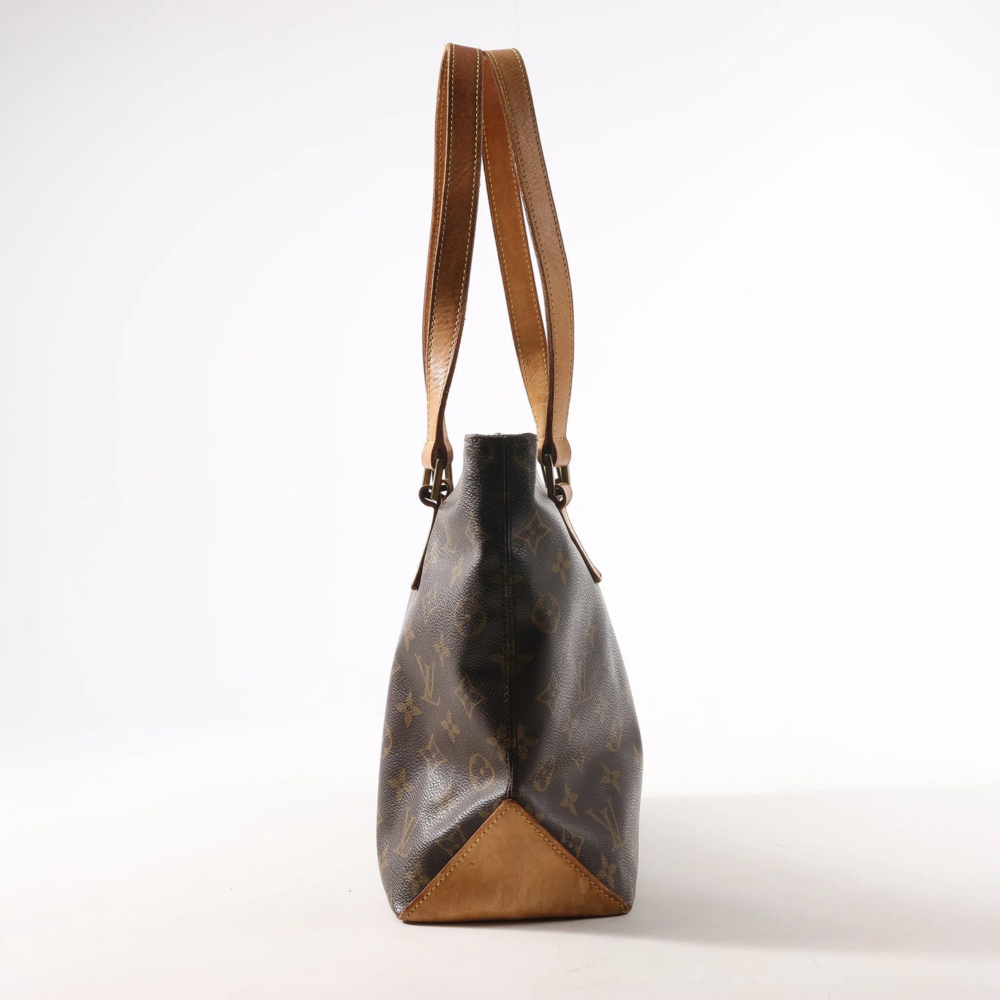 Louis Vuitton Monogram Cabas Piano Shoulder Bag in Brown M51148