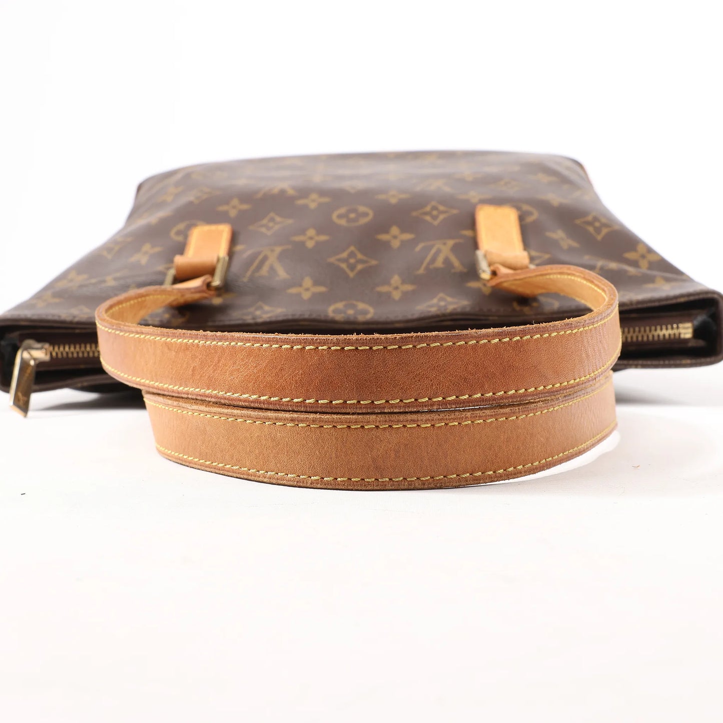 Louis Vuitton Monogram Cabas Piano Shoulder Bag in Brown M51148