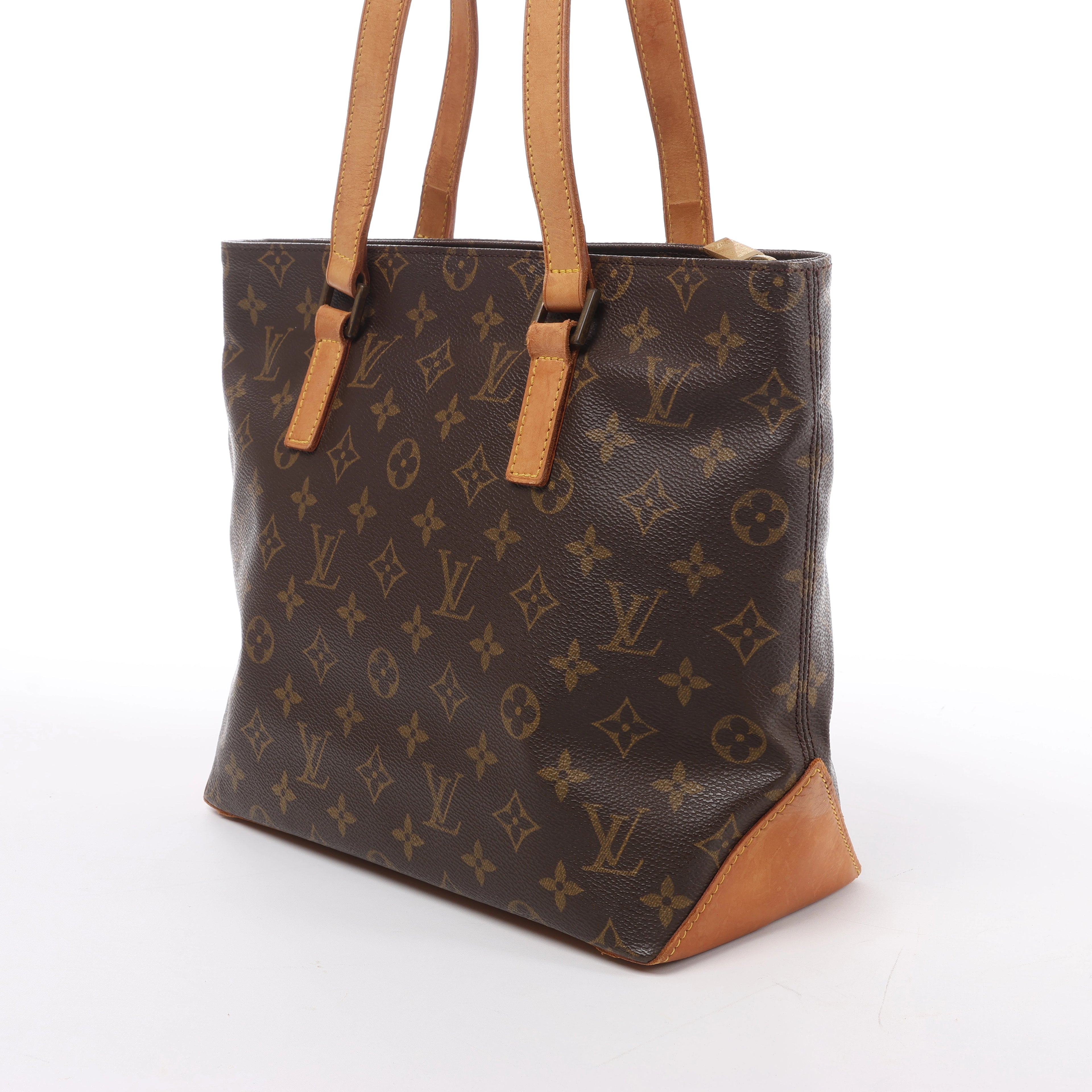 Bolso de hombro Louis Vuitton Cabas Piano Monogram de lona en marrón M51148