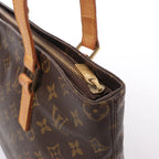 Bolso de hombro Louis Vuitton Cabas Piano Monogram de lona en marrón M51148