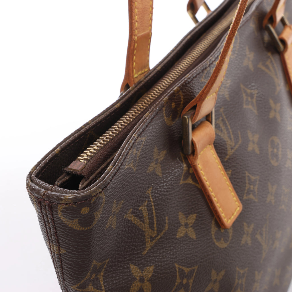 Bolso de hombro Louis Vuitton Cabas Piano Monogram de lona en marrón M51148