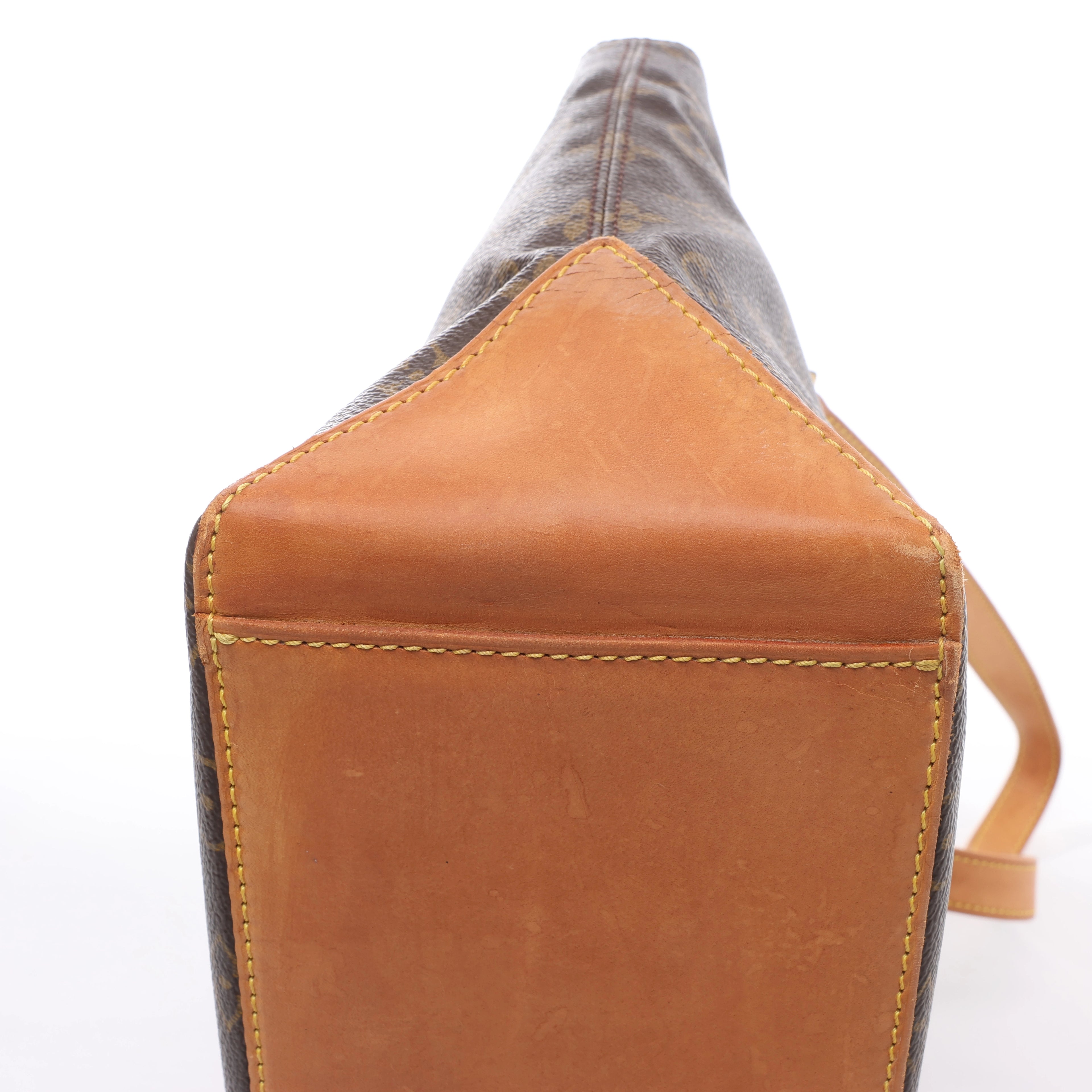 Bolso de hombro Louis Vuitton Cabas Piano Monogram de lona en marrón M51148