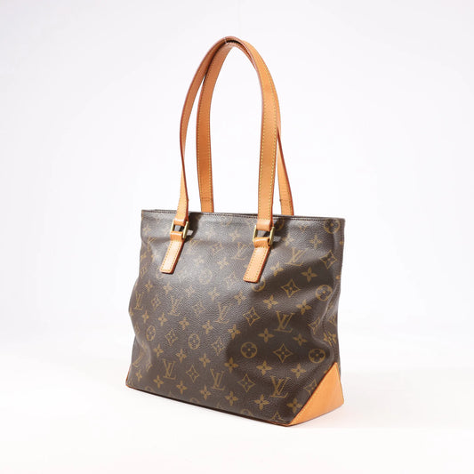 Louis Vuitton Monogram Cabas Piano Shoulder Bag in Brown M51148