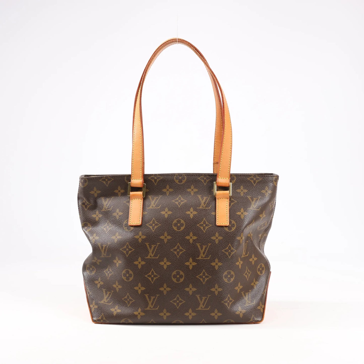 Louis Vuitton Monogram Cabas Piano Shoulder Bag in Brown M51148