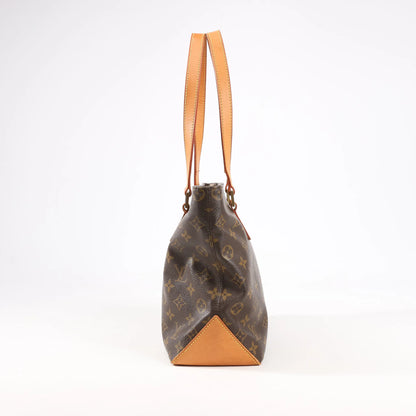 Louis Vuitton Monogram Cabas Piano Shoulder Bag in Brown M51148
