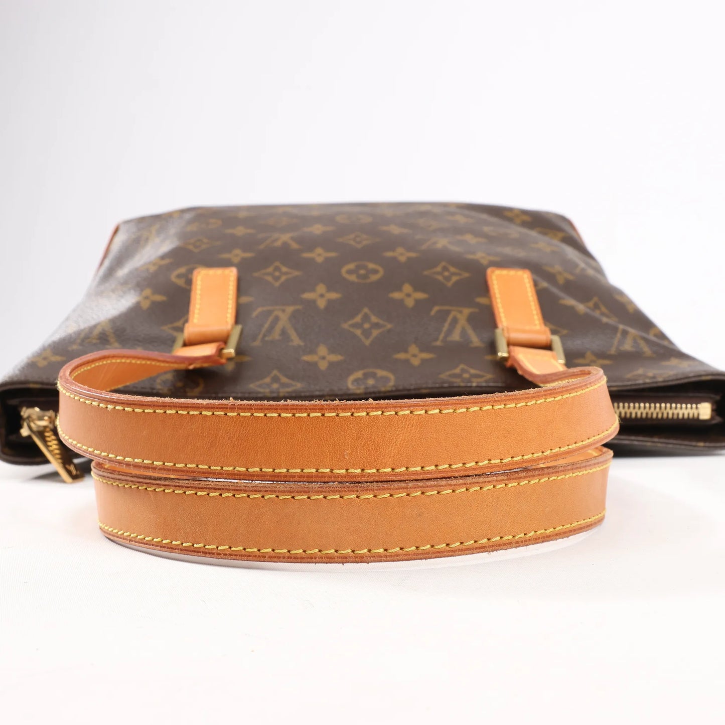 Louis Vuitton Monogram Cabas Piano Shoulder Bag in Brown M51148