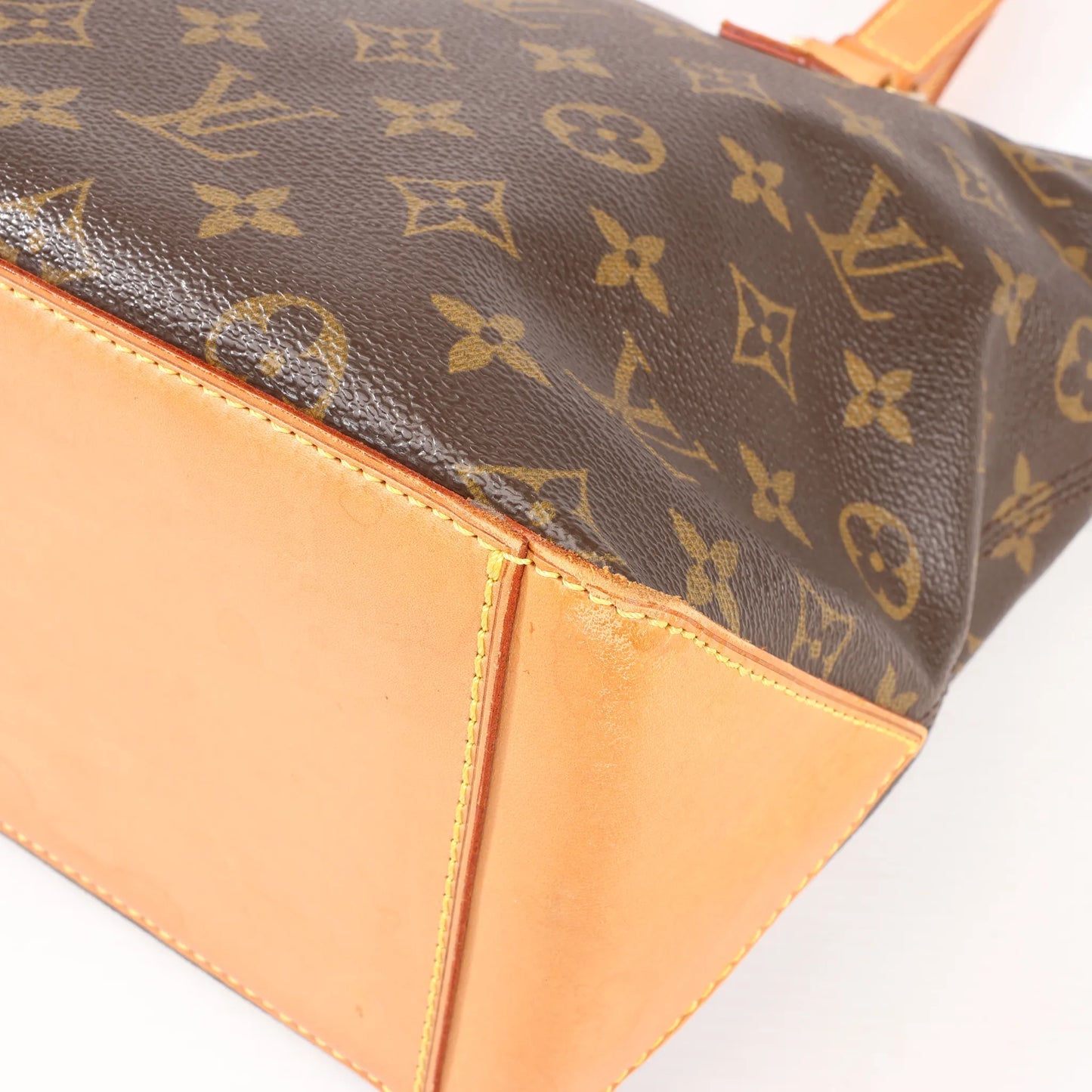 Louis Vuitton Monogram Cabas Piano Shoulder Bag in Brown M51148