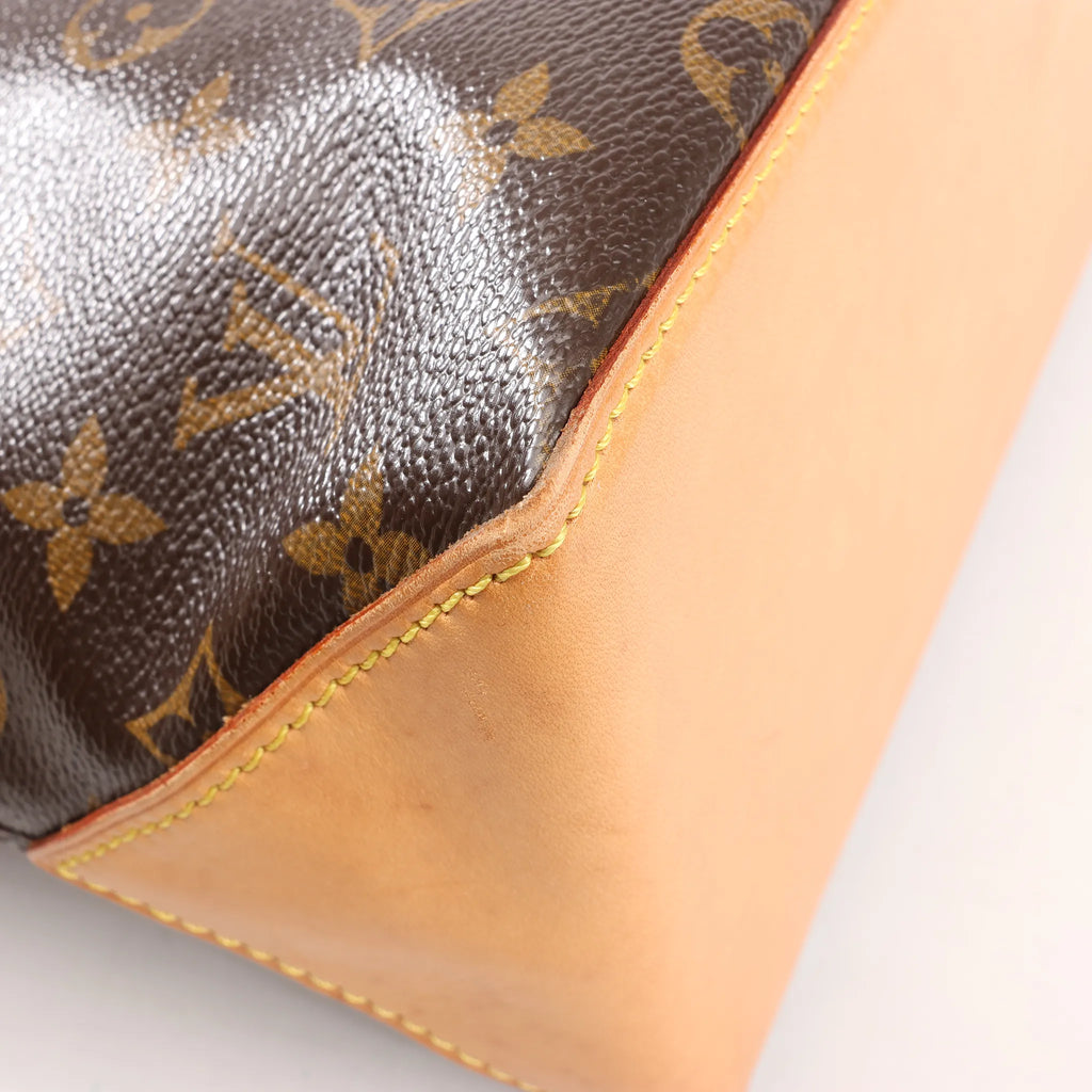 Louis Vuitton Monogram Cabas Piano Shoulder Bag in Brown M51148