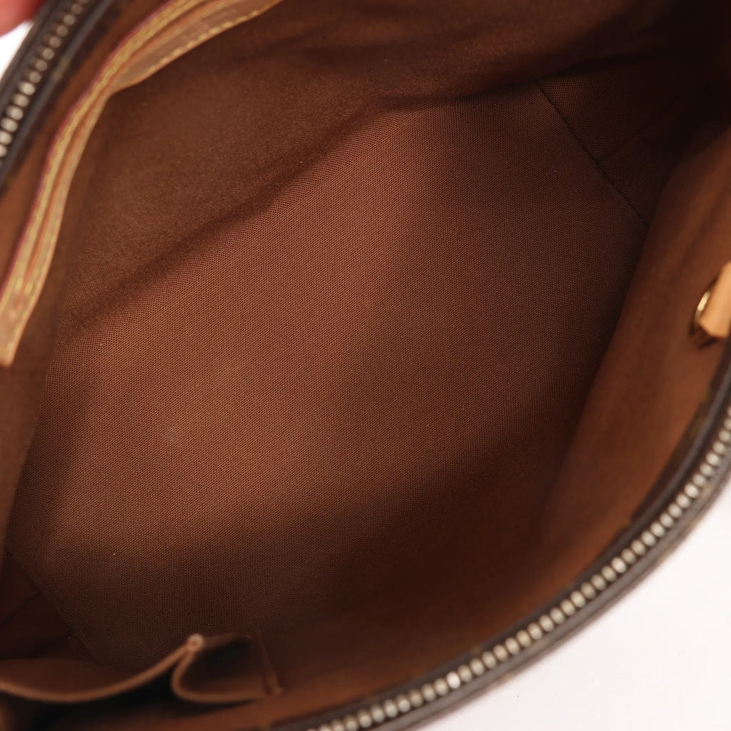 Louis Vuitton Monogram Cabas Piano Shoulder Bag in Brown M51148