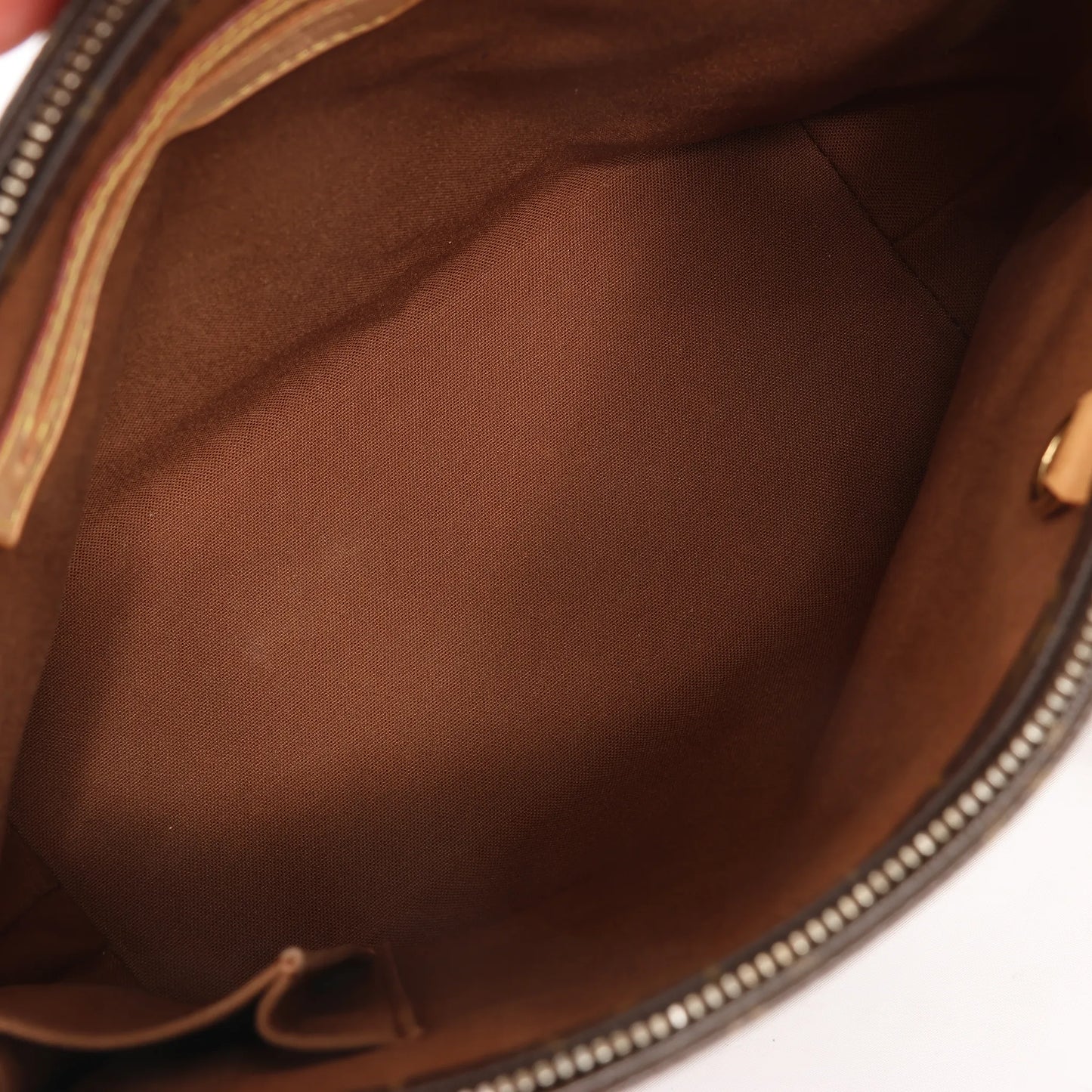 Louis Vuitton Monogram Cabas Piano Schultertasche in Braun M51148