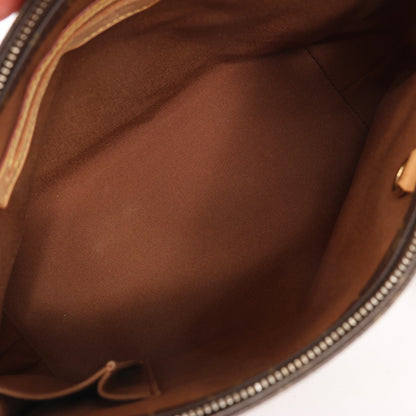 Louis Vuitton Monogram Cabas Piano Schultertasche in Braun M51148