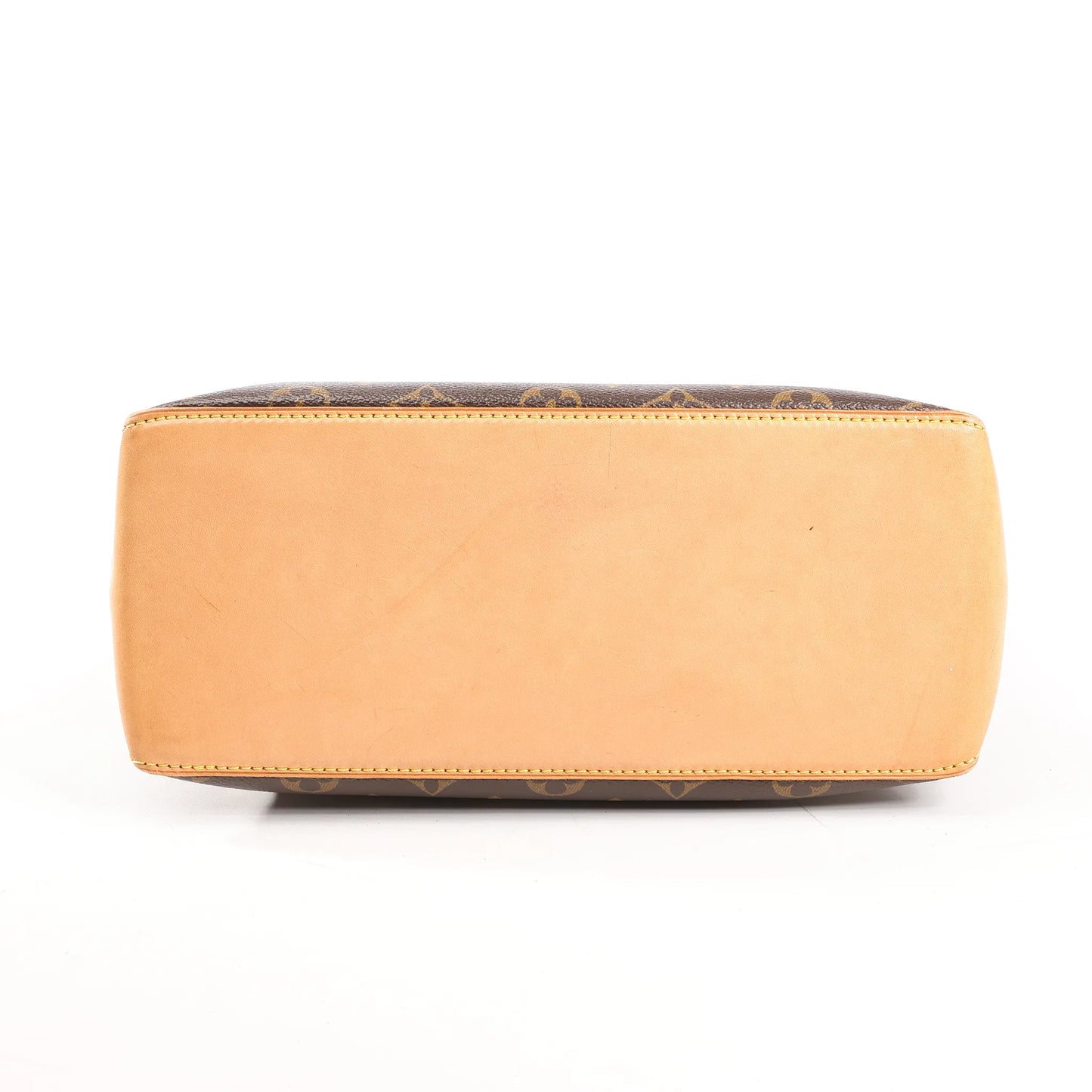 Louis Vuitton Monogram Cabas Piano Schultertasche in Braun M51148