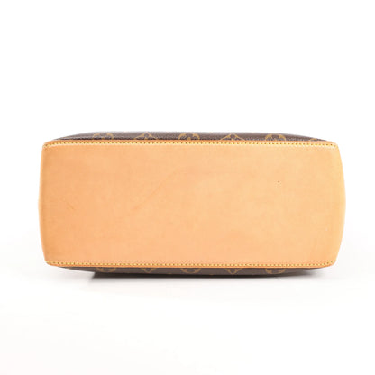 Louis Vuitton Monogram Cabas Piano Schultertasche in Braun M51148