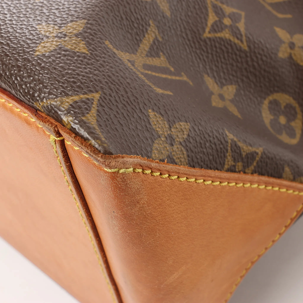 Louis Vuitton Cabas Piano Monogram Canvas Shoulder Bag in Brown M51148