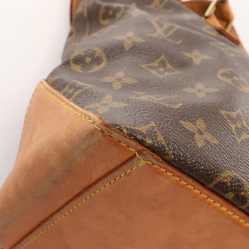 Louis Vuitton Cabas Piano Monogram Canvas Shoulder Bag in Brown M51148