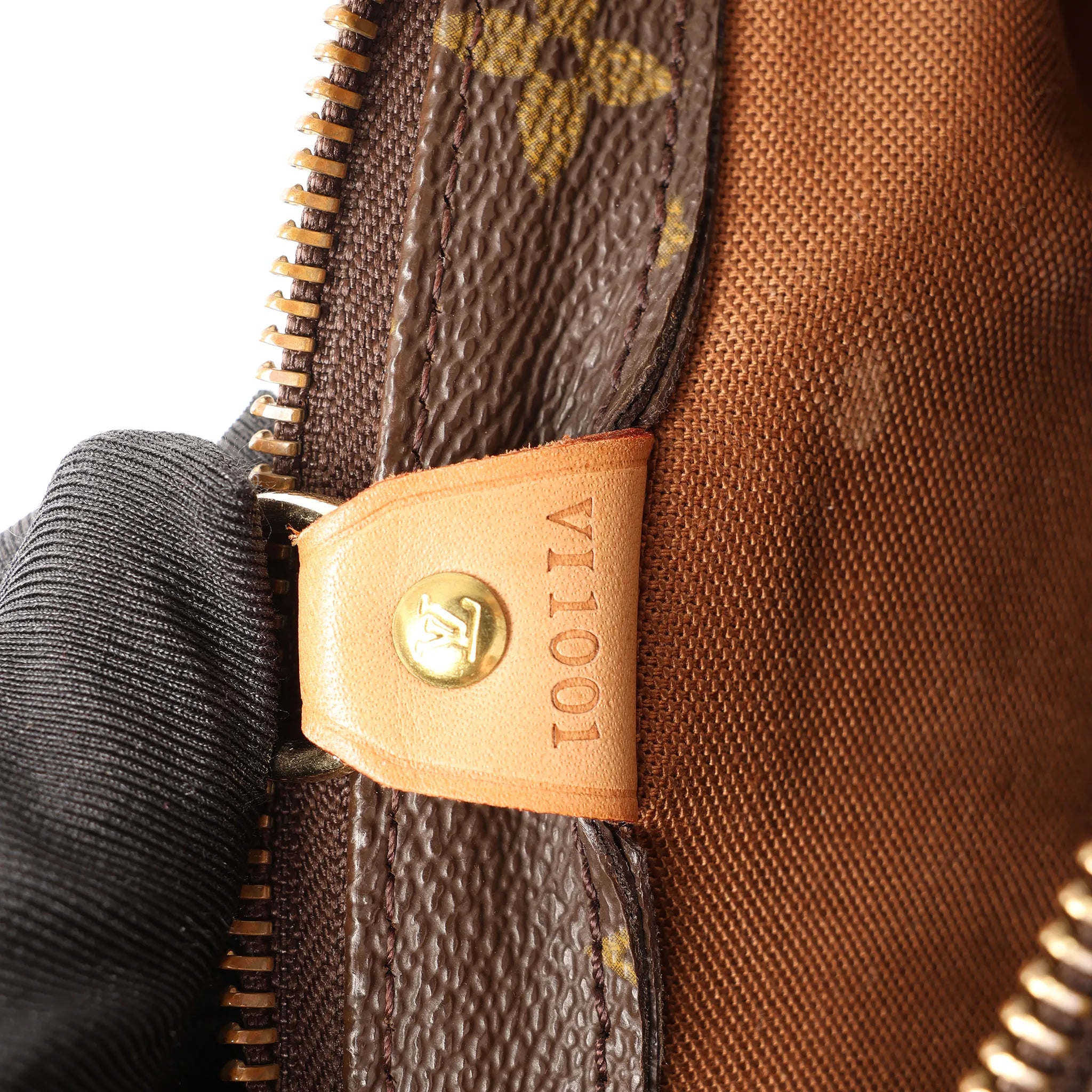 Louis Vuitton Cabas Piano Monogram Canvas Shoulder Bag in Brown M51148