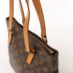 Louis Vuitton Cabas Piano Monogram Canvas Shoulder Bag in Brown M51148