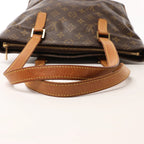 Louis Vuitton Cabas Piano Monogram Canvas Shoulder Bag in Brown M51148