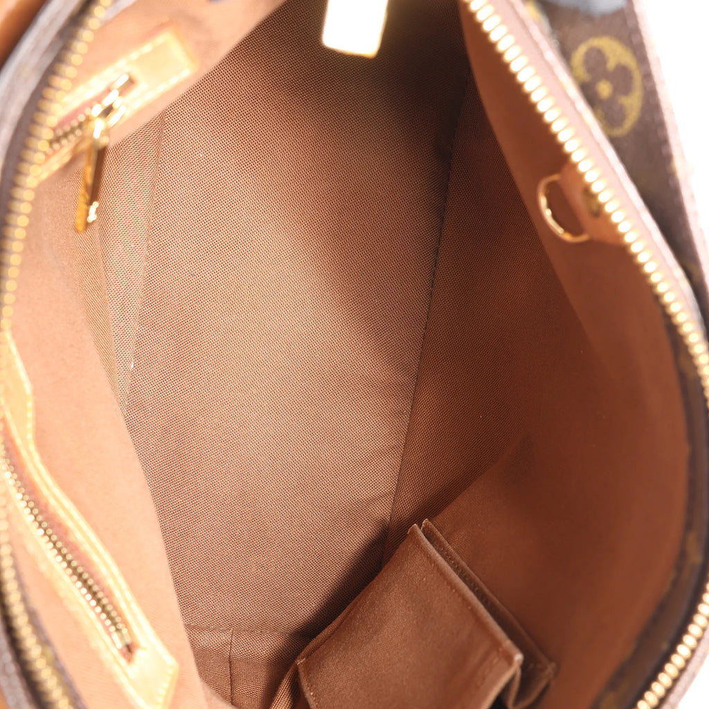 Louis Vuitton Cabas Piano Monogram Canvas Shoulder Bag in Brown M51148