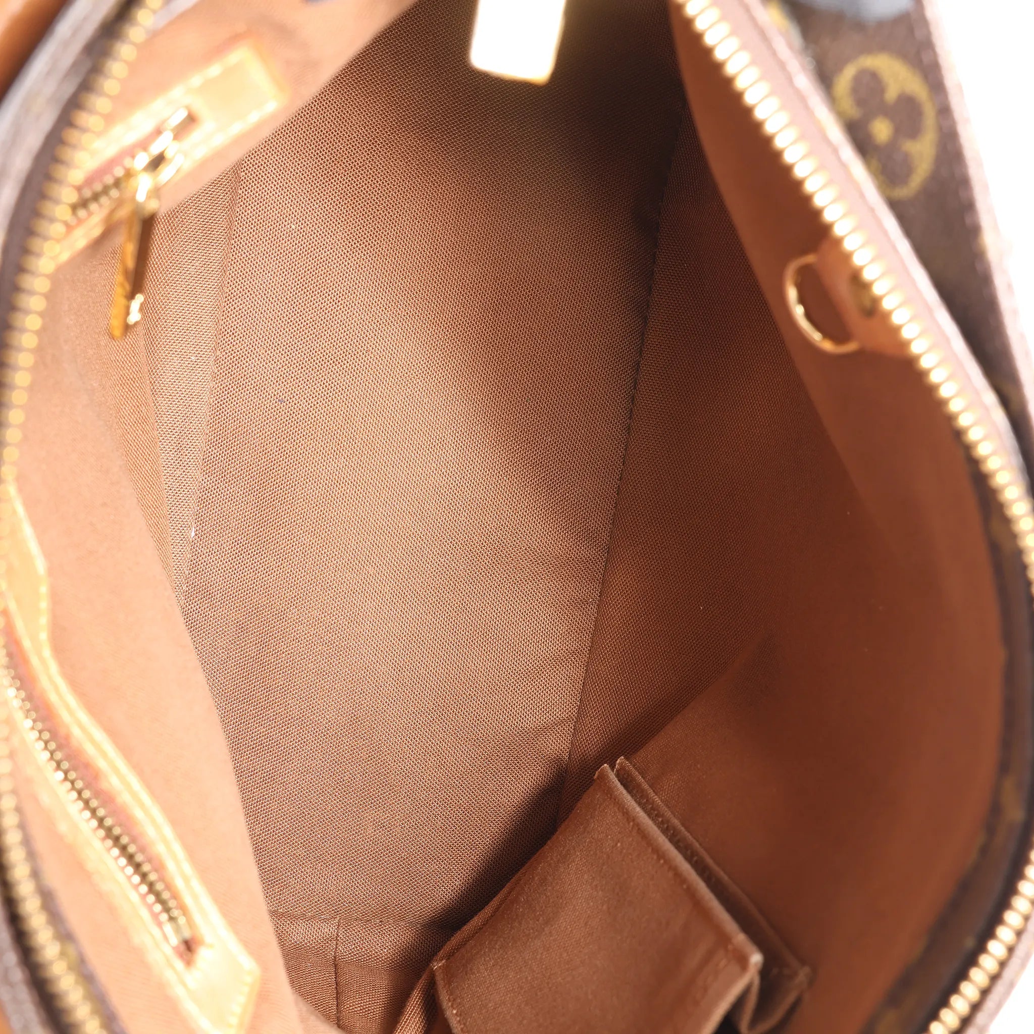 Louis Vuitton Cabas Piano Monogram Canvas Shoulder Bag in Brown M51148