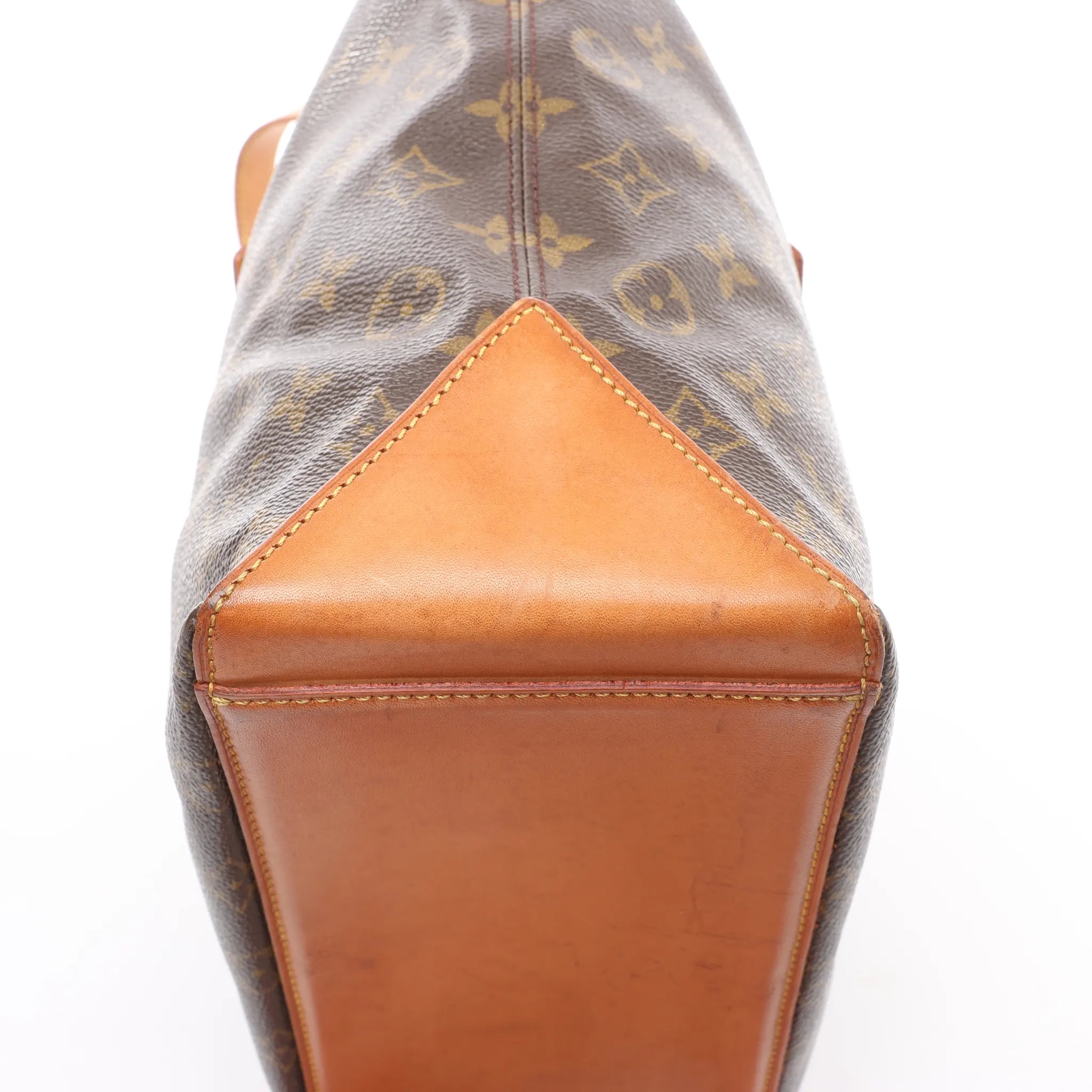 Louis Vuitton Cabas Piano Monogram Canvas Shoulder Bag in Brown M51148
