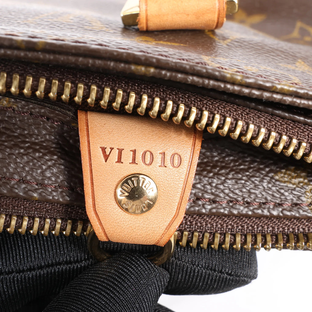 Louis Vuitton Cabas Piano Monogram Canvas Shoulder Bag in Brown M51148