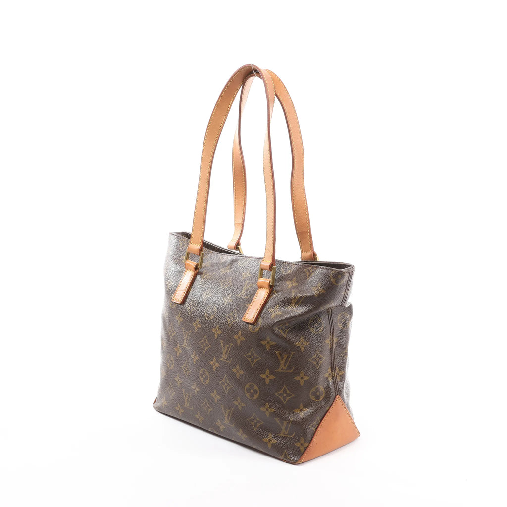 Louis Vuitton Cabas Piano Monogram Canvas Shoulder Bag in Brown M51148