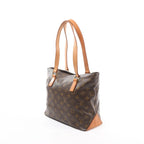 Louis Vuitton Cabas Piano Monogram Canvas Shoulder Bag in Brown M51148
