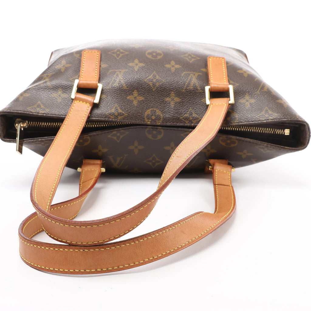 Louis Vuitton Cabas Piano Monogram Canvas Shoulder Bag in Brown M51148