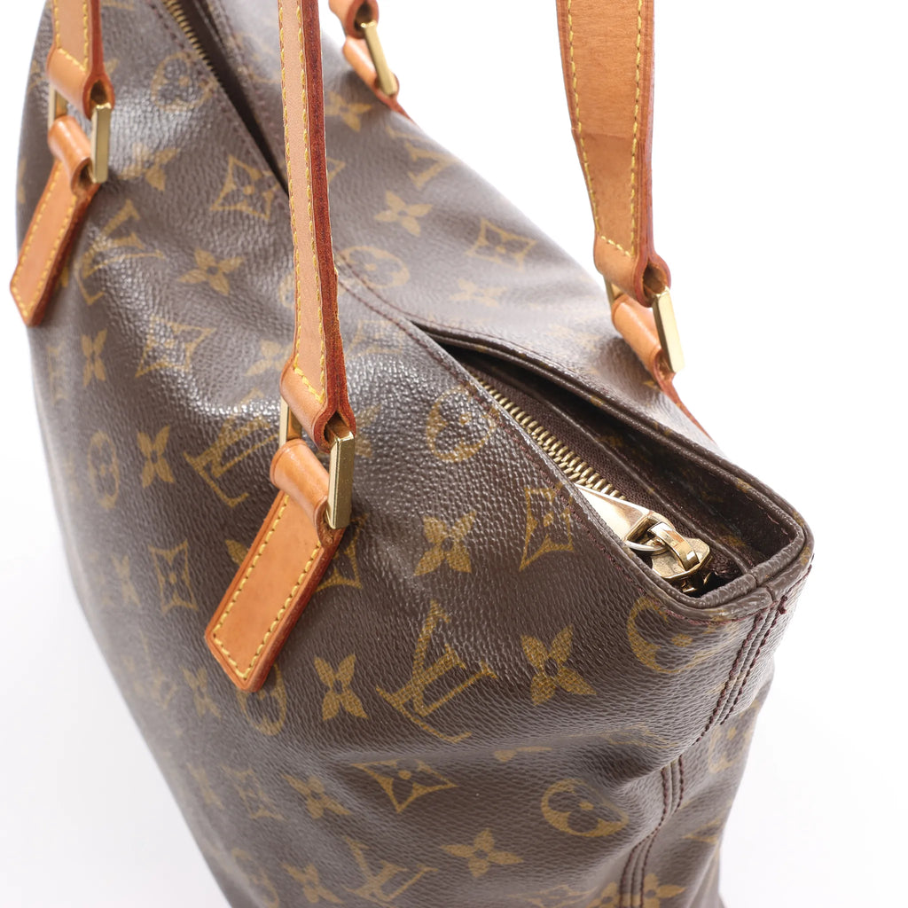 Louis Vuitton Cabas Piano Monogram Canvas Shoulder Bag in Brown M51148