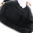 Louis Vuitton Duffle PM Leather 2Way Handbag in Black