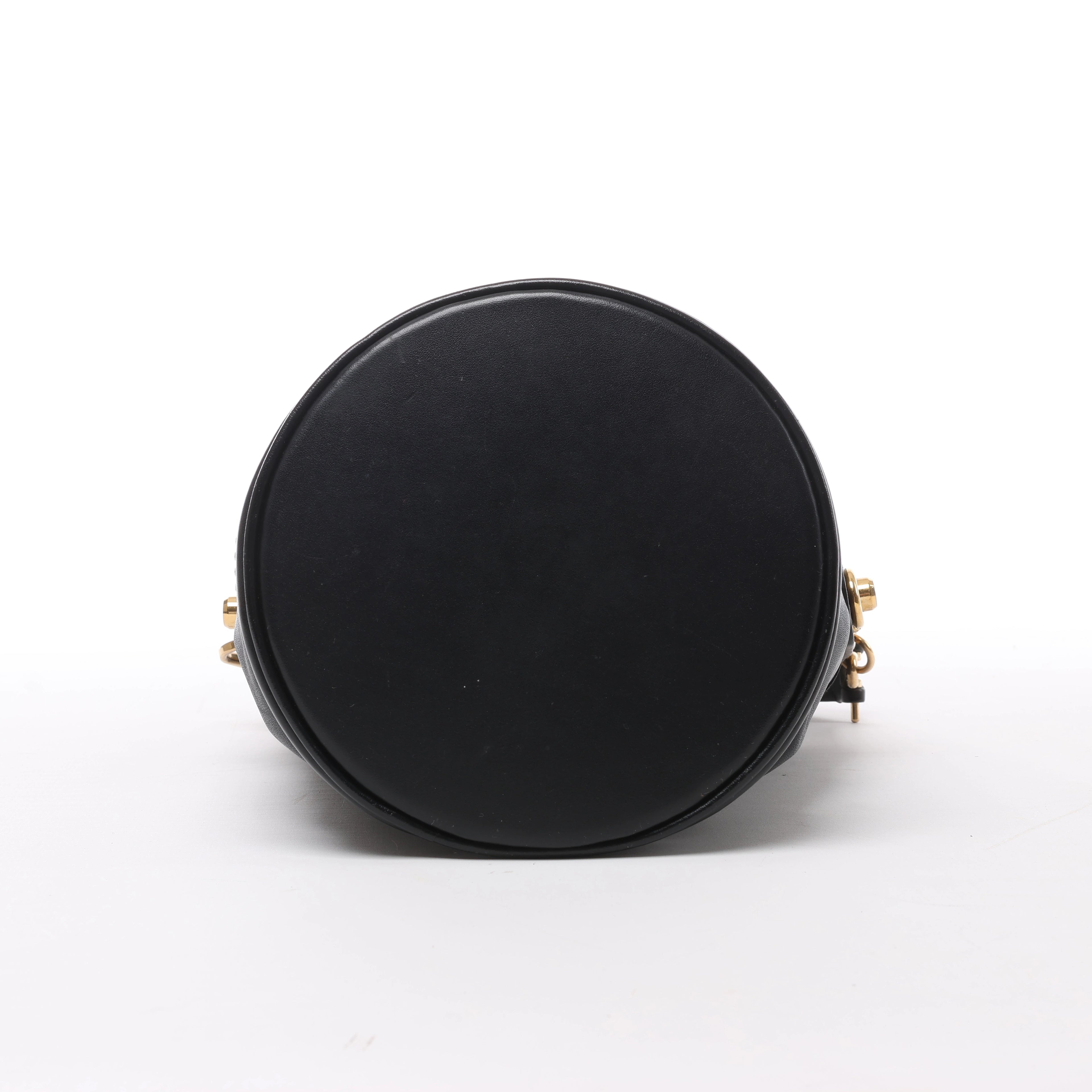 Louis Vuitton Duffle PM Leather 2Way Handbag in Black