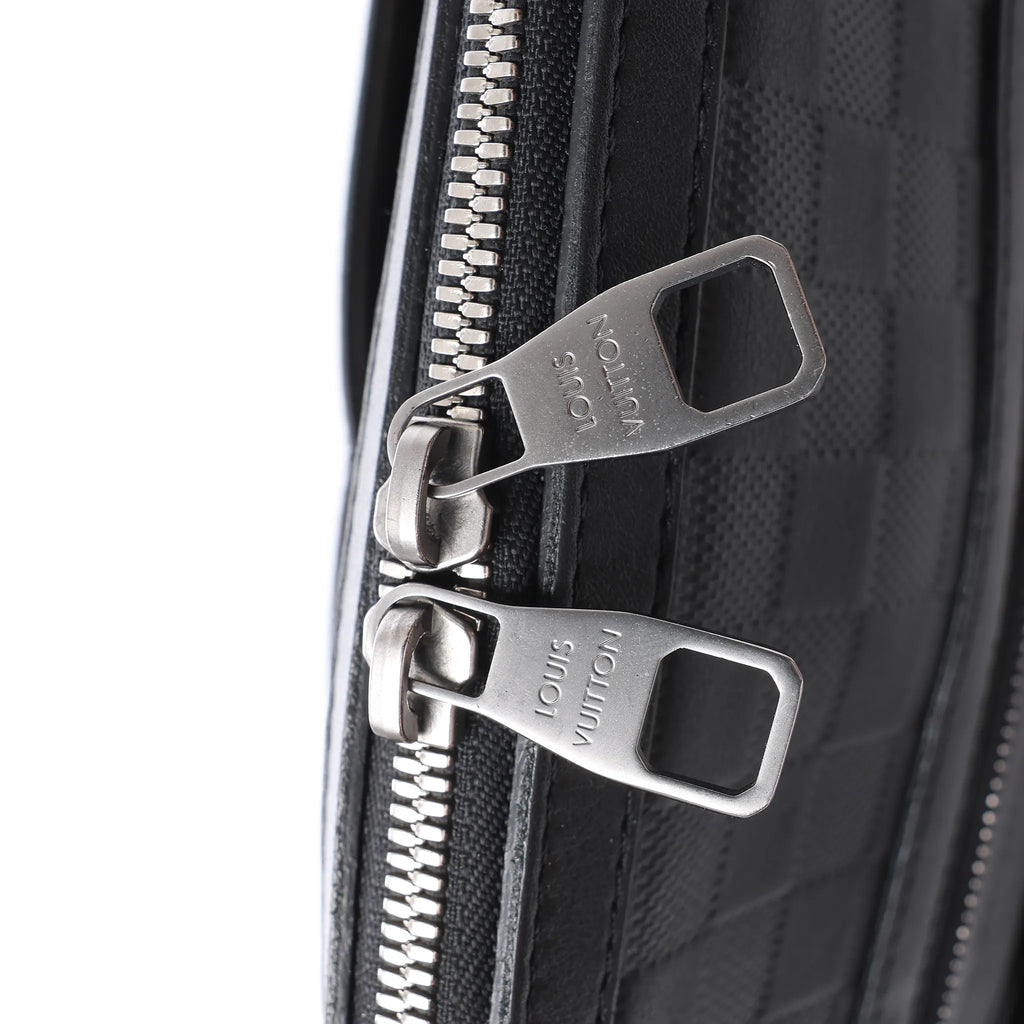 Louis Vuitton Calypso MM Damier Infini Messenger Crossbody Bag in Black N41201