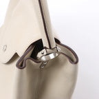 Louis Vuitton Capucines GM Taurillon Leather Handbag in Beige