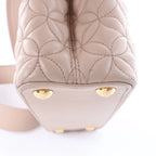 Bolso Louis Vuitton Capucines BB de piel Parnassea de 2 vías en beige M94688