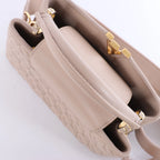 Bolso Louis Vuitton Capucines BB de piel Parnassea de 2 vías en beige M94688