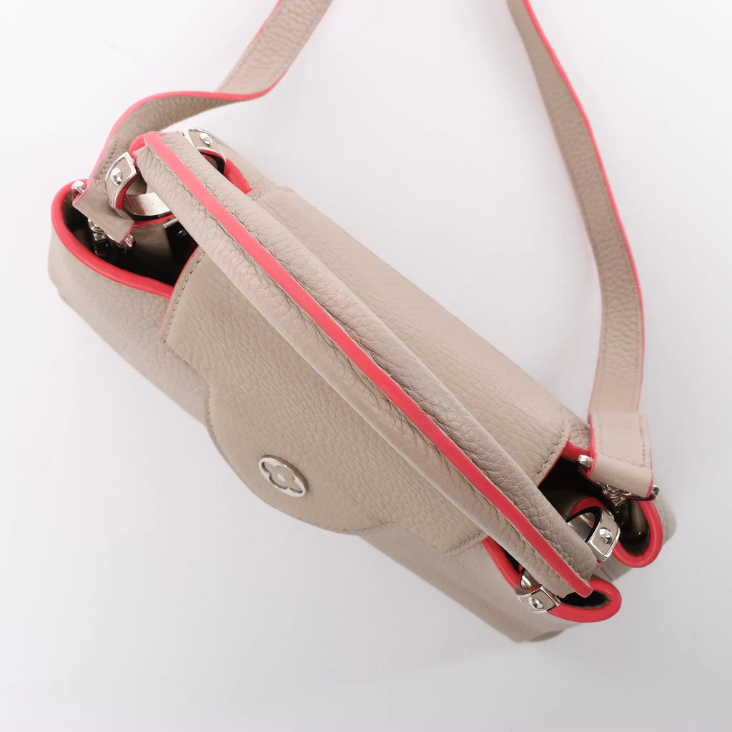 Louis Vuitton Capucines BB Parnassea Leather 2Way Handbag in Beige M94688