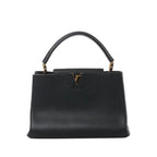 Louis Vuitton Capucines MM Parnassea Handbag in Black M48864