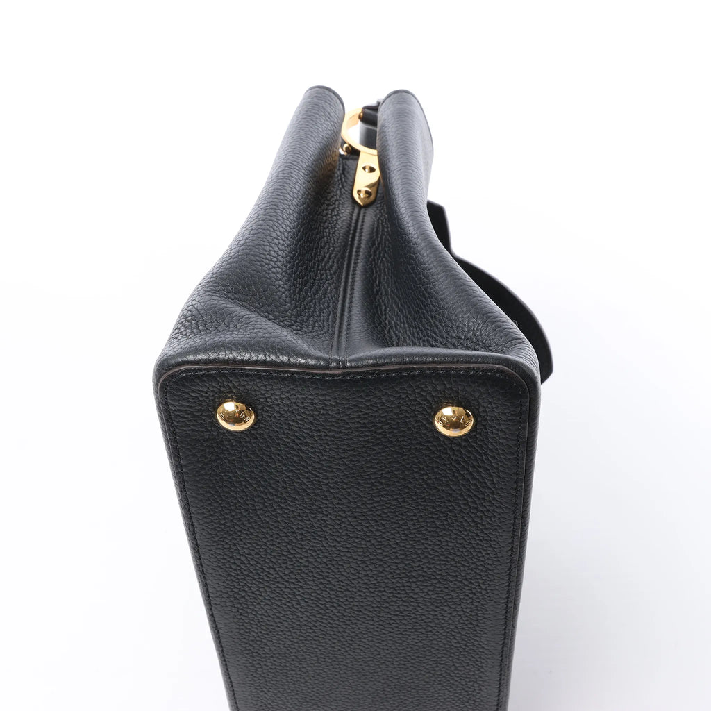 Louis Vuitton Capucines MM Parnassea Handbag in Black M48864