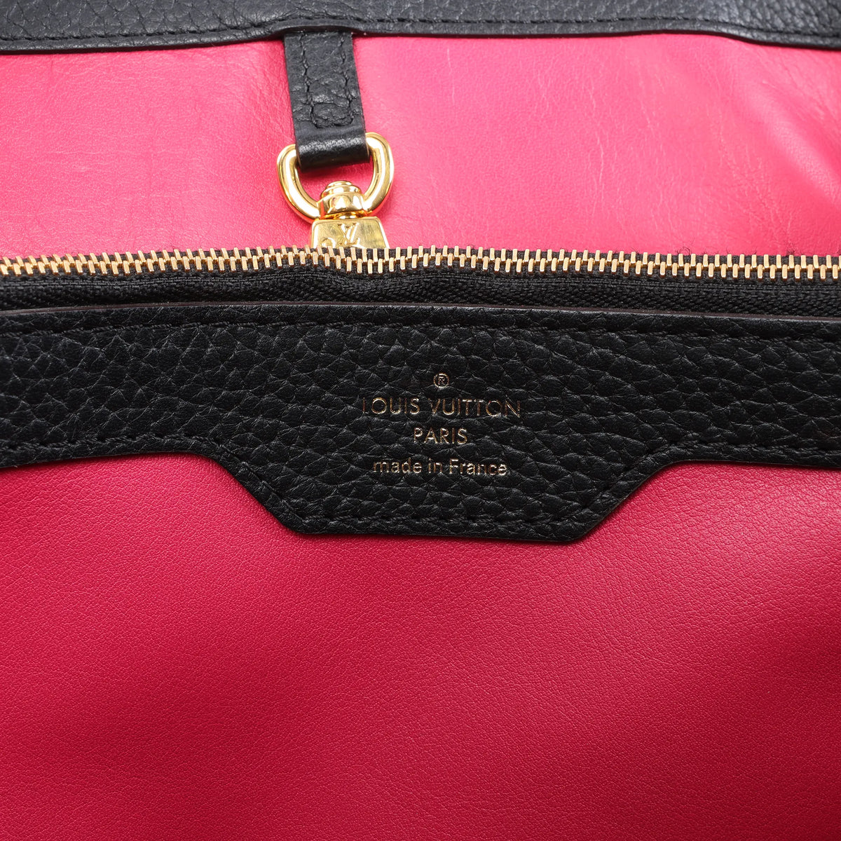 Louis Vuitton Capucines MM Parnassea Handbag in Black M48864