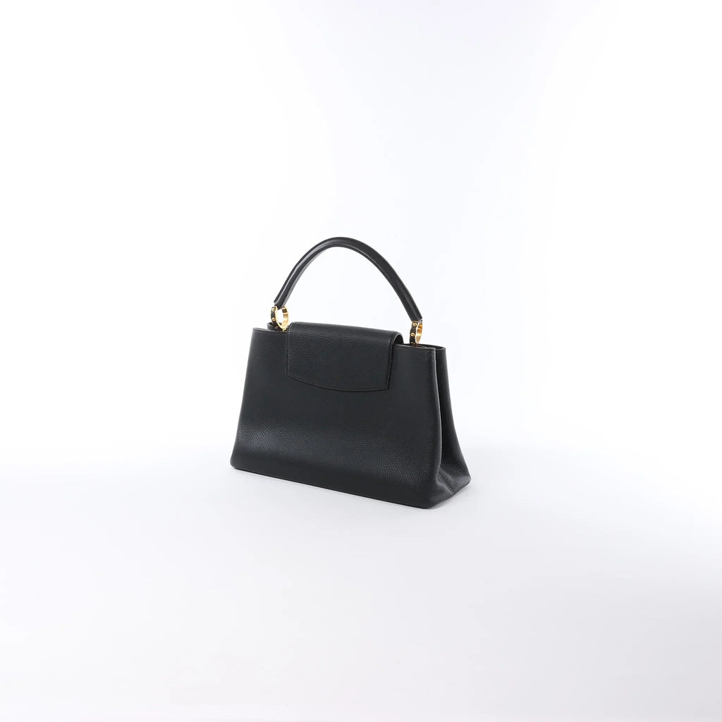 Louis Vuitton Capucines MM Parnassea Handbag in Black M48864