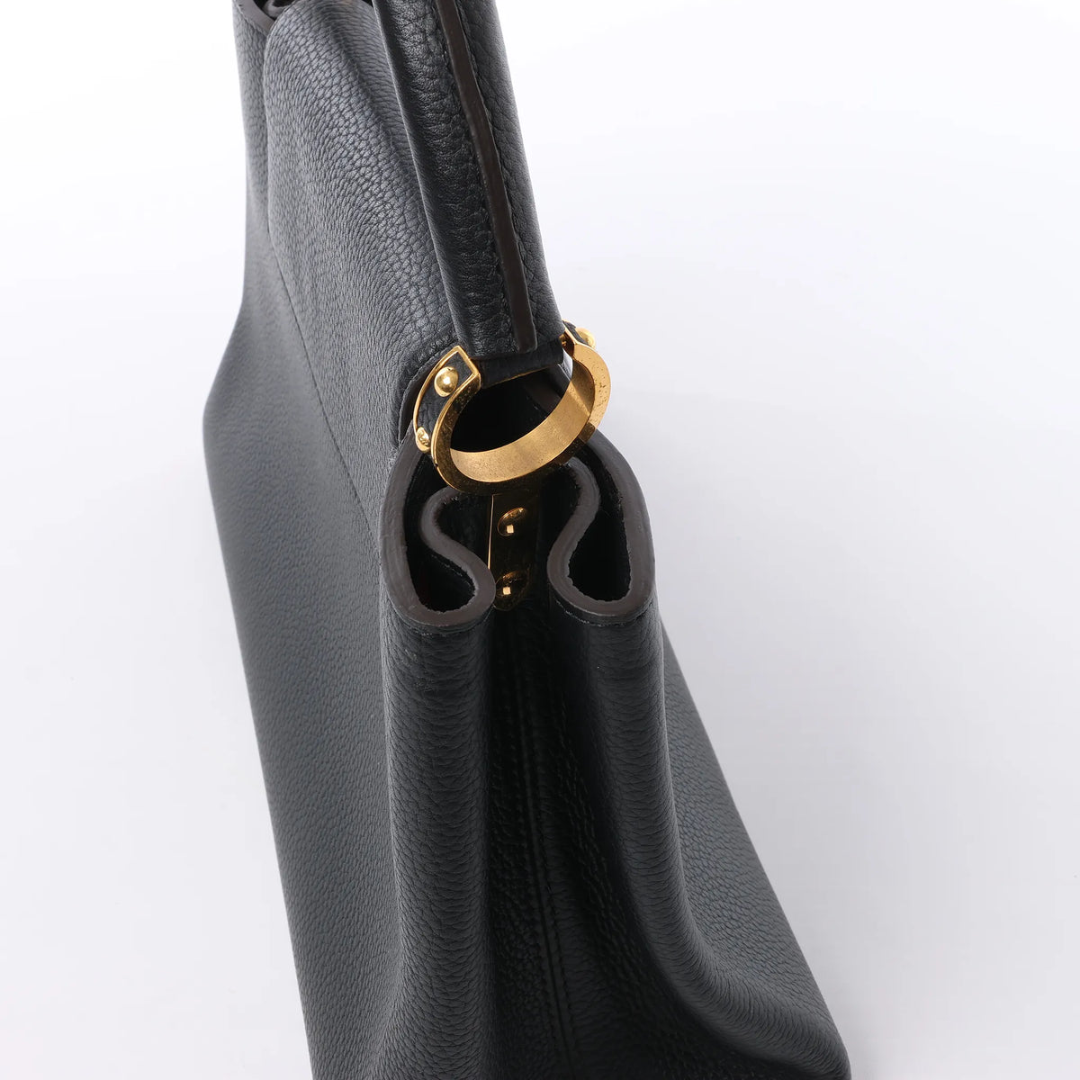 Louis Vuitton Capucines MM Parnassea Handbag in Black M48864