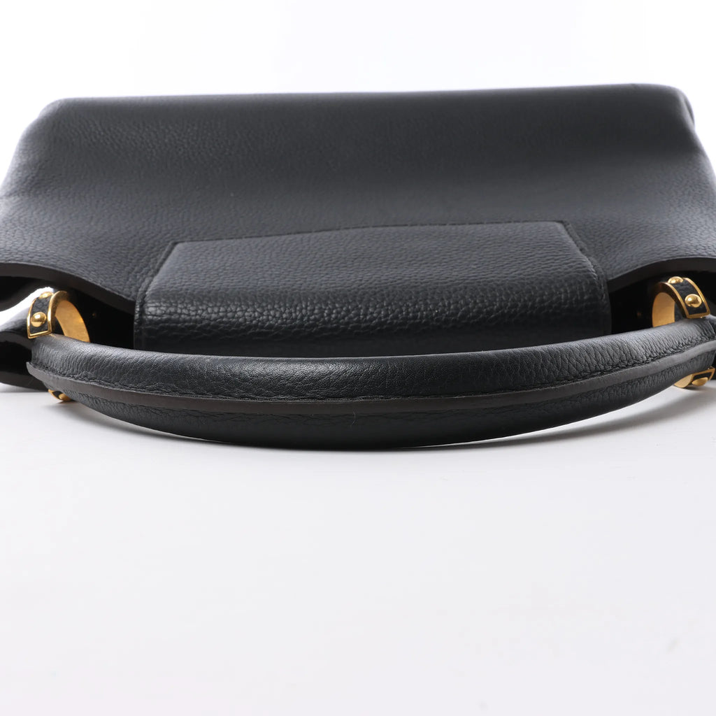 Louis Vuitton Capucines MM Parnassea Handbag in Black M48864
