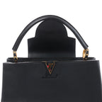 Louis Vuitton Capucines MM Parnassea Handbag in Black M48864